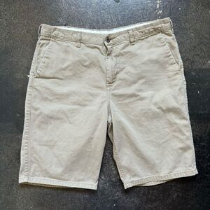 DC Shoes Men’s Essential Flat Front Shorts Size 35 Waist Skater 100% Cotton